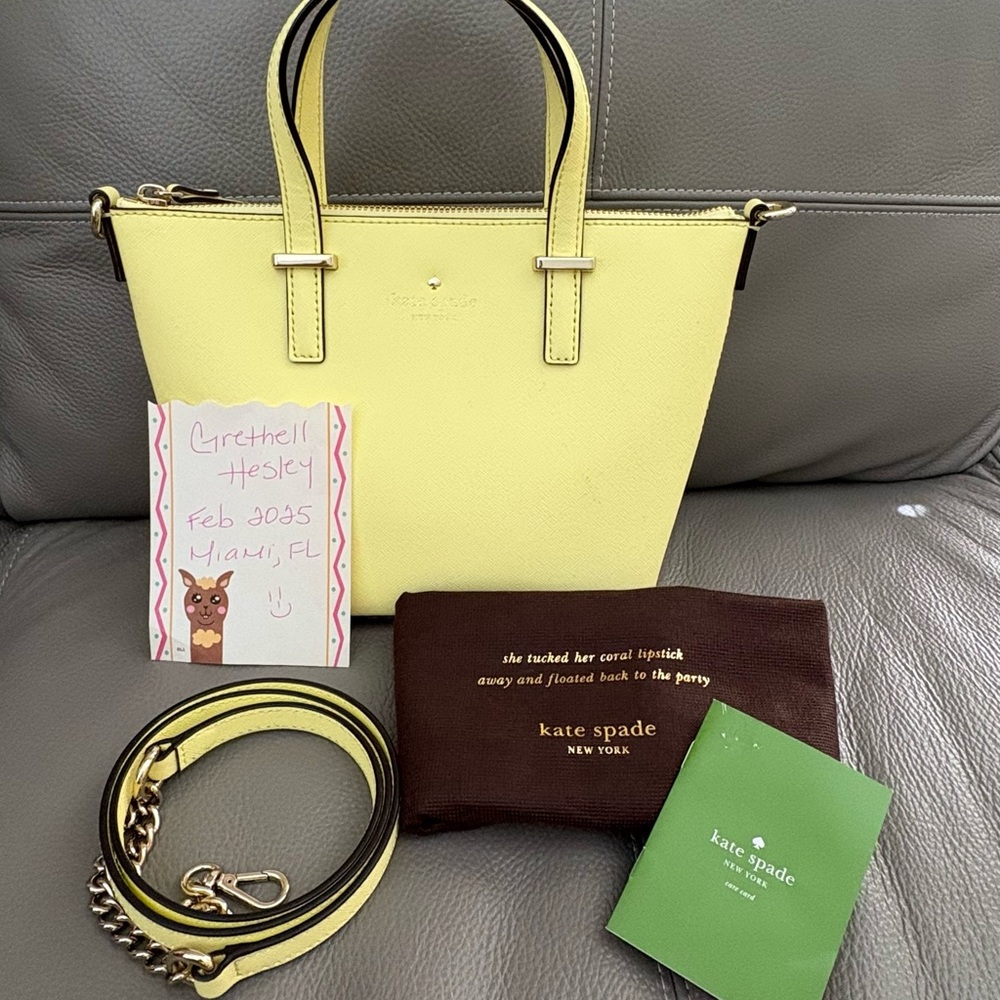 kate Spade Mini Tote Crossbody!